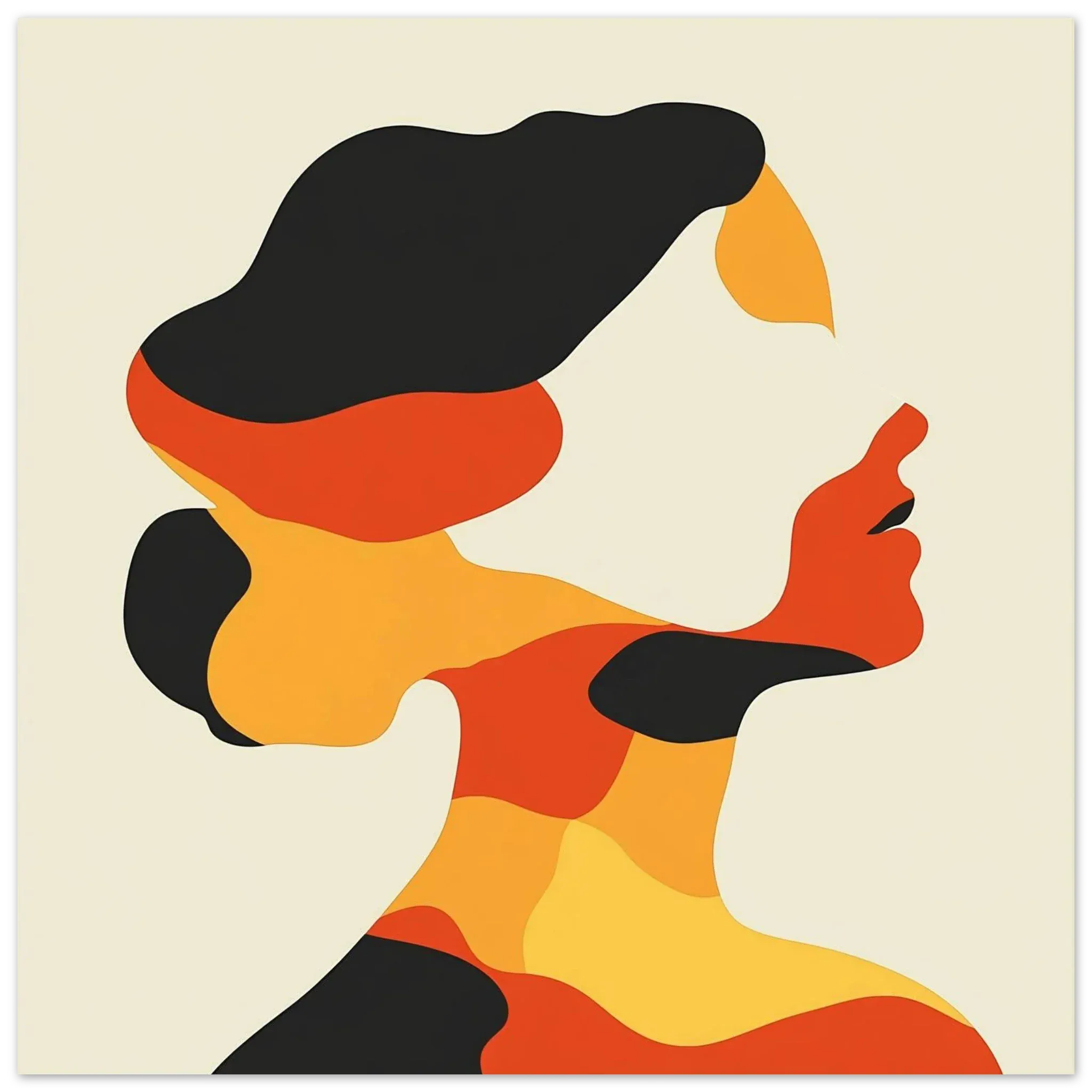 Alivia-Arts SHE SHAPES – In Farbe geformt - Poster