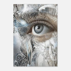 Alivia-Arts SILVER EYE – Blick aus einer anderen Welt - Poster