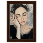 Alivia-Arts SOUL REST – Wo Gedanken leise werden - Gerahmte Leinwand