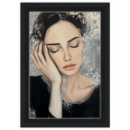 Alivia-Arts SOUL REST – Wo Gedanken leise werden - Gerahmte Leinwand