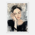 Alivia-Arts SOUL REST – Wo Gedanken leise werden - Gerahmtes Poster