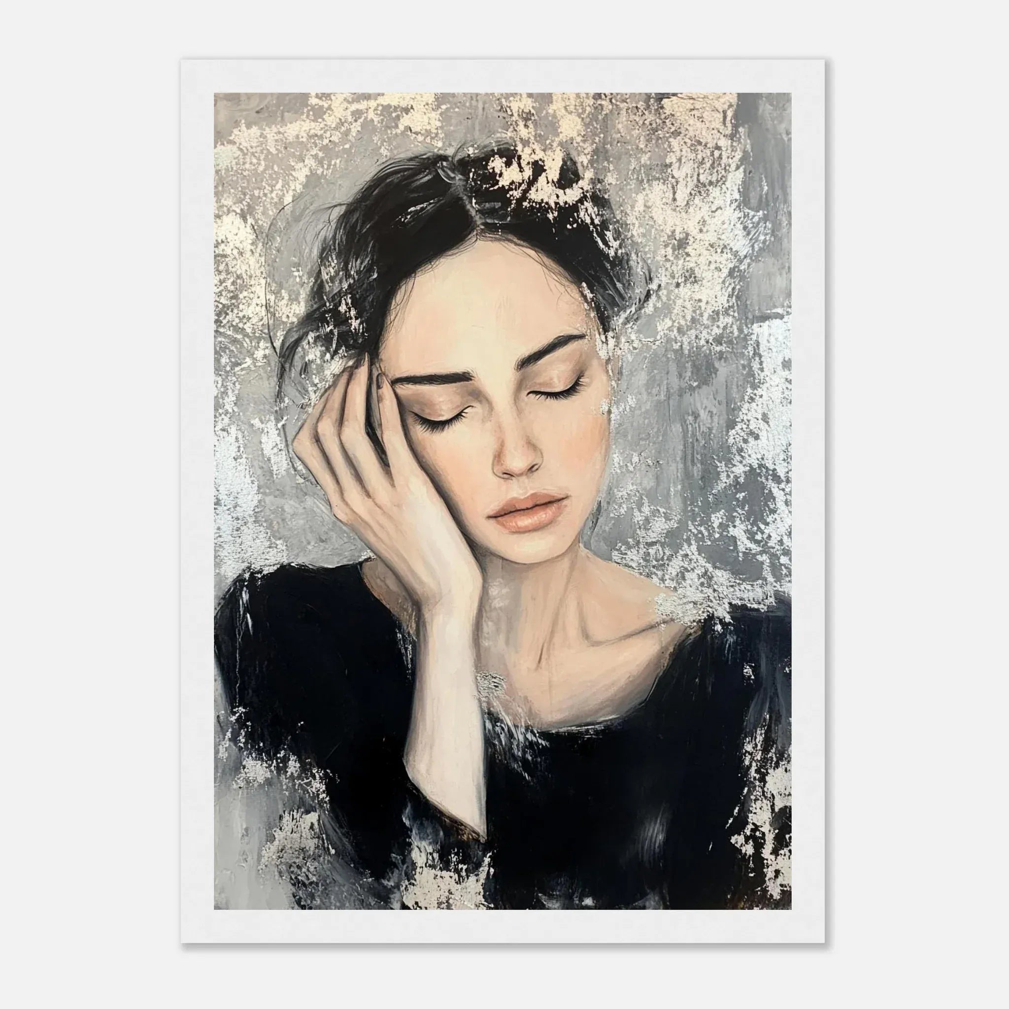 Alivia-Arts SOUL REST – Wo Gedanken leise werden - Gerahmtes Poster