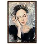 Alivia-Arts SOUL REST – Wo Gedanken leise werden - Gerahmtes Poster