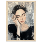 Alivia-Arts SOUL REST – Wo Gedanken leise werden - Gerahmtes Poster