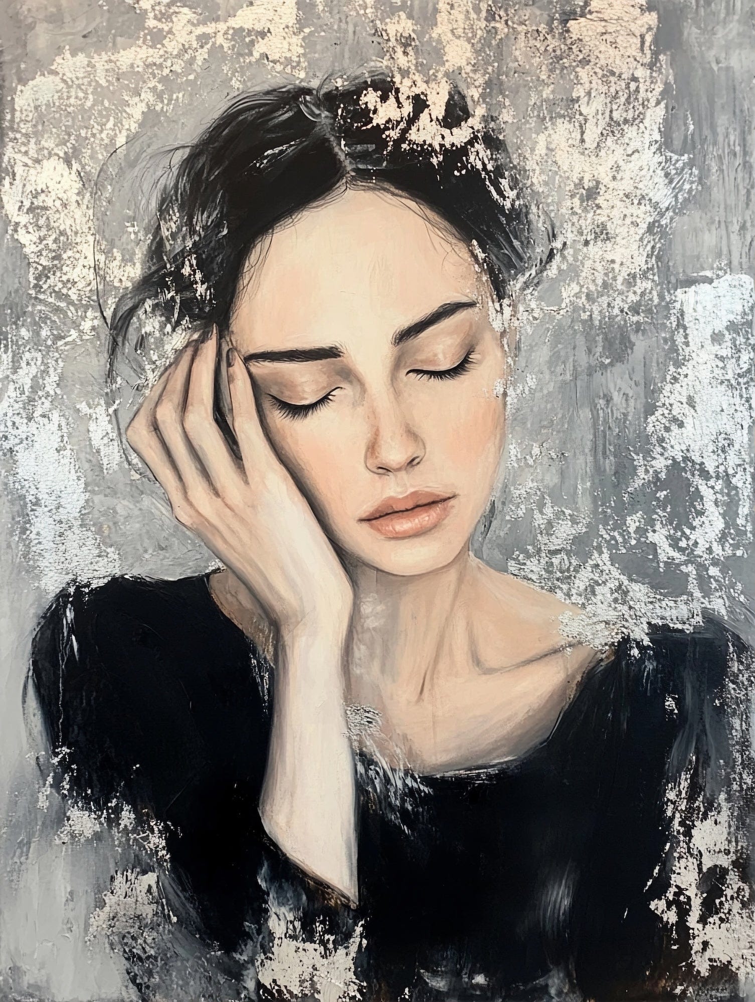 Alivia-Arts SOUL REST – Wo Gedanken leise werden - Leinwand