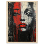 Alivia-Arts STILLER SCHATTEN - Zwischen Licht und Dunkel - Gerahmtes Poster