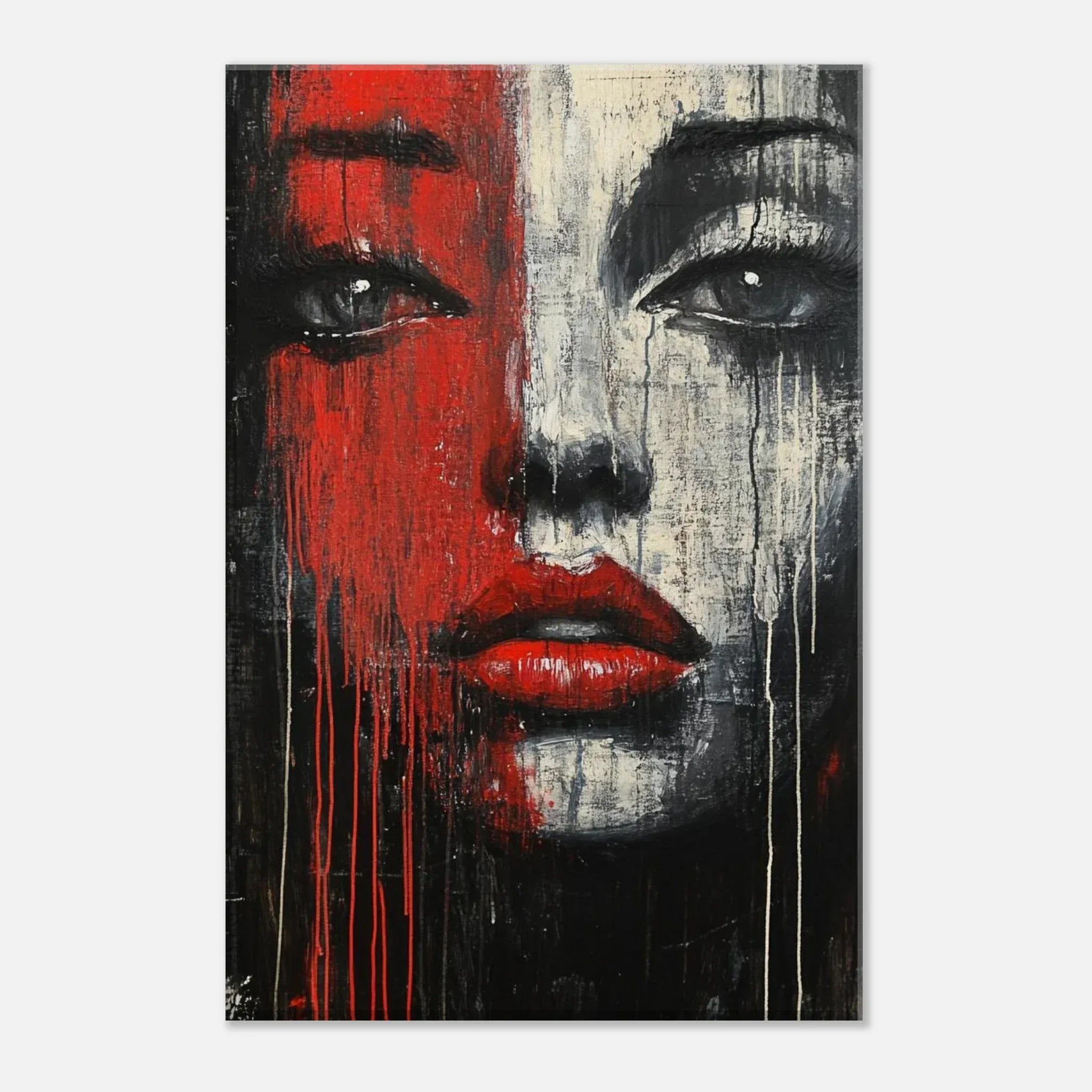 Alivia-Arts STILLER SCHATTEN - Zwischen Licht und Dunkel - Leinwand