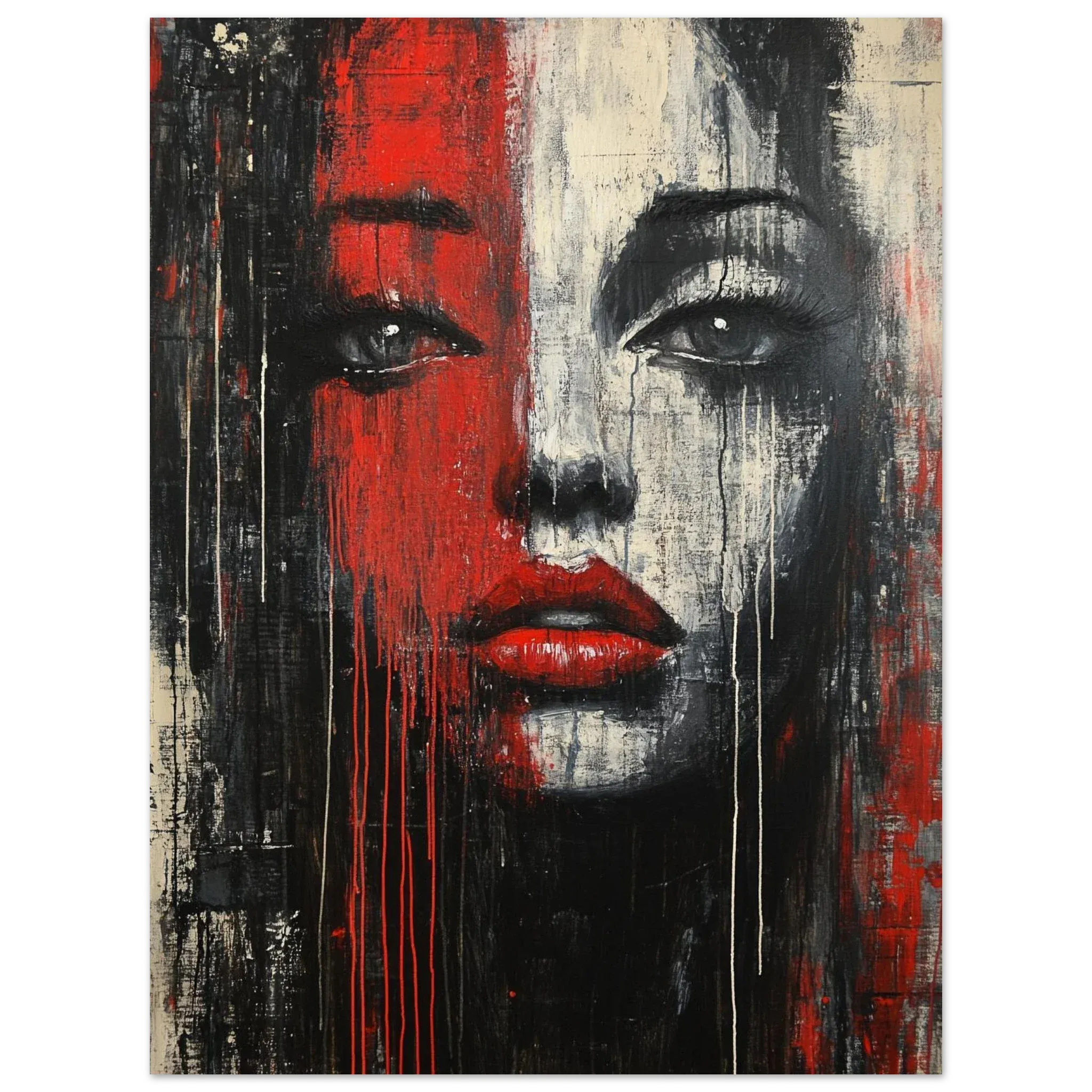 Alivia-Arts STILLER SCHATTEN - Zwischen Licht und Dunkel - Poster