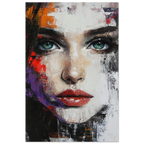 Alivia-Arts TIEFER BLICK - Kraftvolle Schönheit in Fragmenten - Poster