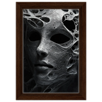 Alivia-Arts VOID VEIL – Was bleibt, wenn nichts mehr bleibt - Gerahmte Leinwand