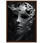 Alivia-Arts VOID VEIL – Was bleibt, wenn nichts mehr bleibt - Gerahmtes Poster