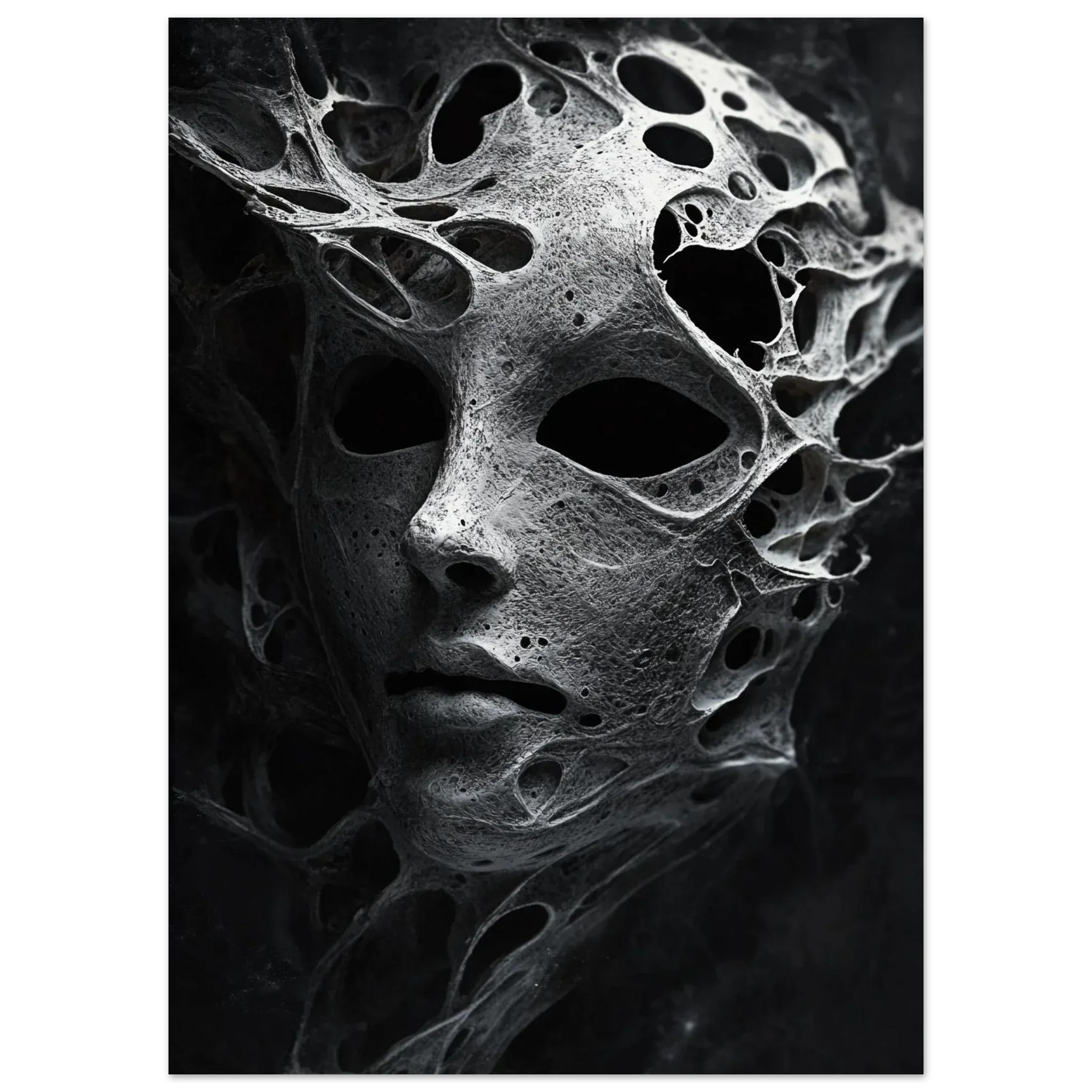 Alivia-Arts VOID VEIL – Was bleibt, wenn nichts mehr bleibt - Poster