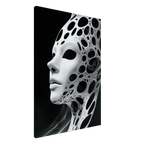 Alivia-Arts VOID VESSEL - Maske der Leere - Leinwand