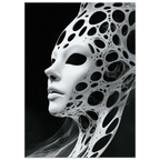 Alivia-Arts VOID VESSEL - Maske der Leere - Poster