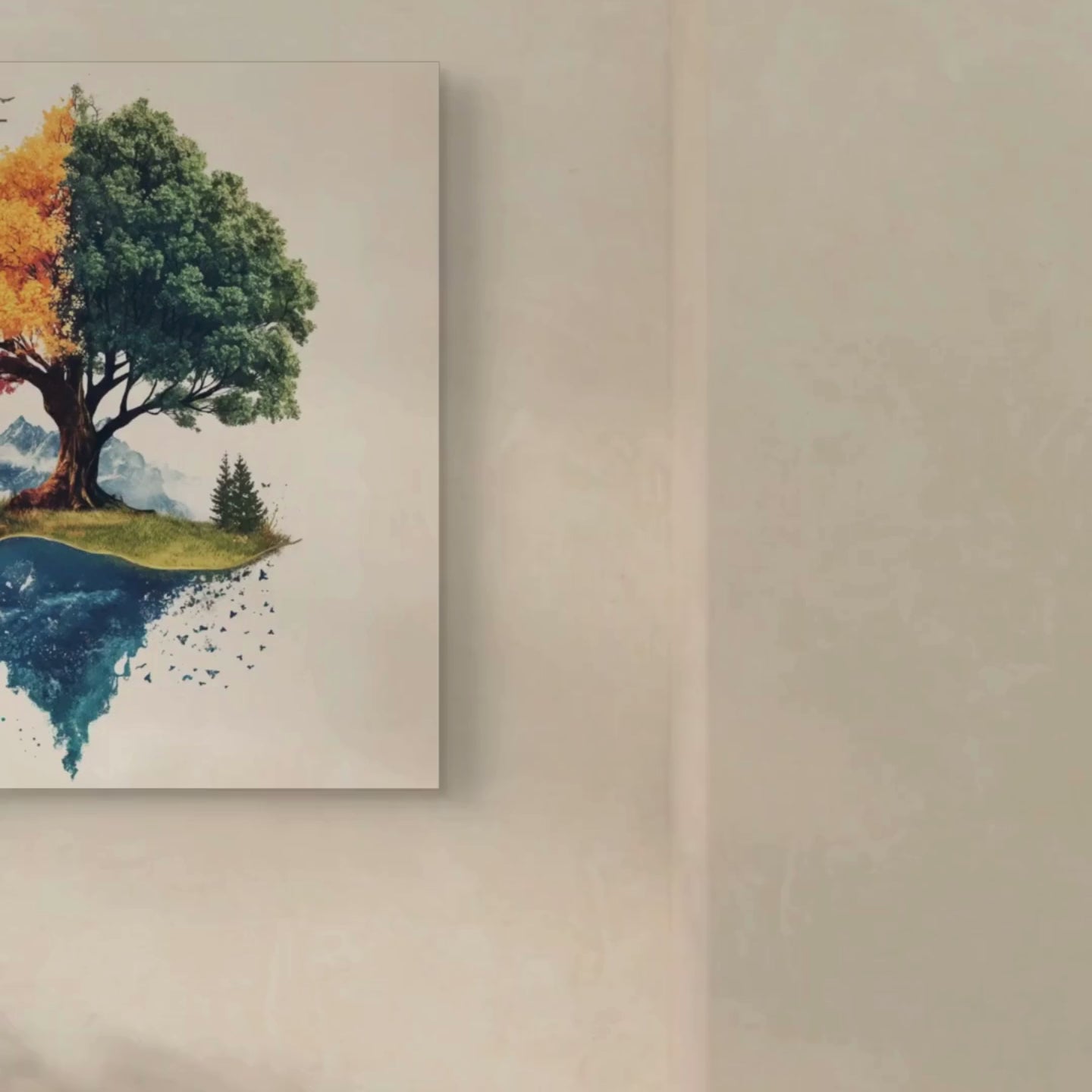 SEASONS WITHIN – Der Baum des Wandels - Leinwand