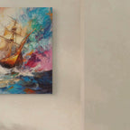 FARBEN DER SEE – Segeln durch das Unbekannte - Leinwand